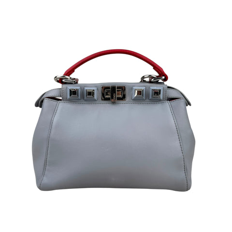 Fendi Leather Peekaboo Mini crossbody bag