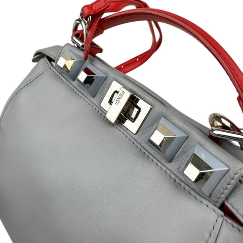 Fendi Leather Peekaboo Mini crossbody bag