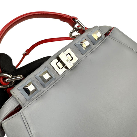 Fendi Leather Peekaboo Mini crossbody bag
