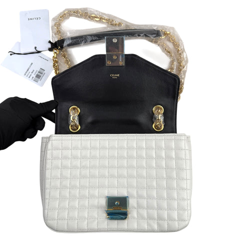 Celine Leather Medium C Bag