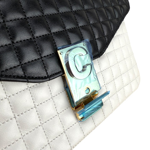 Celine Leather Medium C Bag