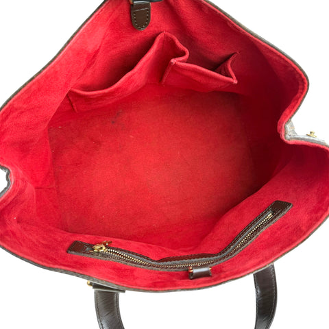 Louis Vuitton Hampstead Shoulder Bag PM Brown Canvas