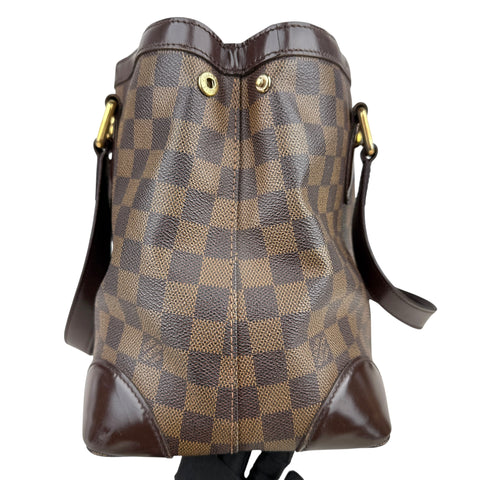 Louis Vuitton Hampstead Shoulder Bag PM Brown Canvas