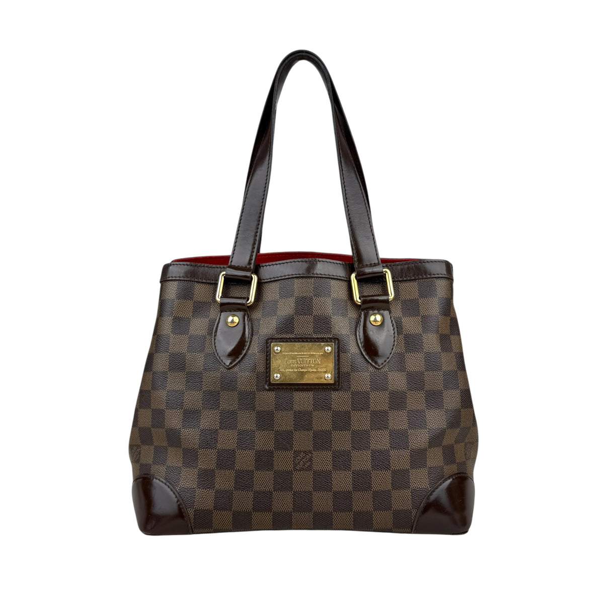 Louis Vuitton Hampstead Shoulder Bag PM Brown Canvas