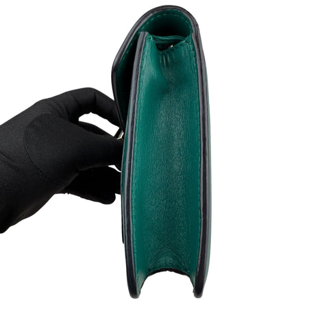 Bvlgari Green Serpenti Forever Shoulder Bag