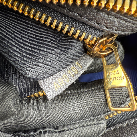 Louis Vuitton Limited Edition Marine Monogram Blocks Zipped Tote Bag