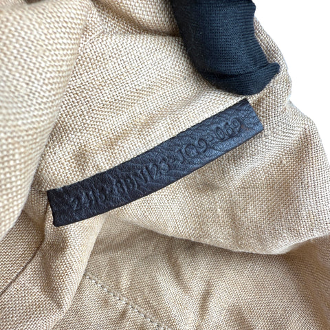 Fendi Zucca Canvas Hand Bag Brown Black