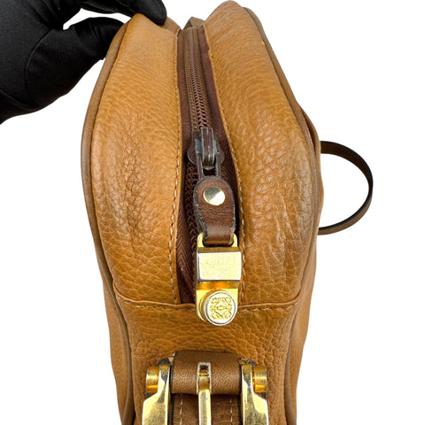 Loewe Signature Anagram Leather Camera Crossbody Bag