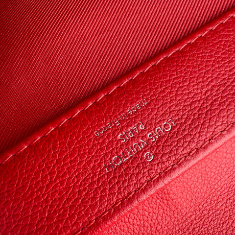 Louis Vuitton Lockme II Top Handle Rubis Calfskin