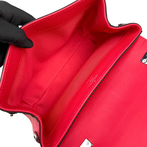 Louis Vuitton Lockme II Top Handle Rubis Calfskin