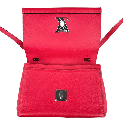 Louis Vuitton Lockme II Top Handle Rubis Calfskin