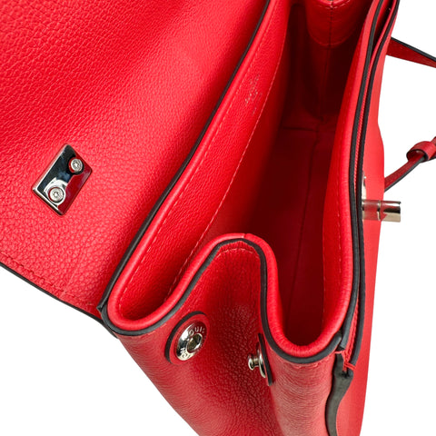 Louis Vuitton Lockme II Top Handle Rubis Calfskin