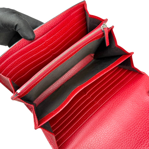 Gucci Dionysus Mini Chain Bag Leather Red Chain Wallet