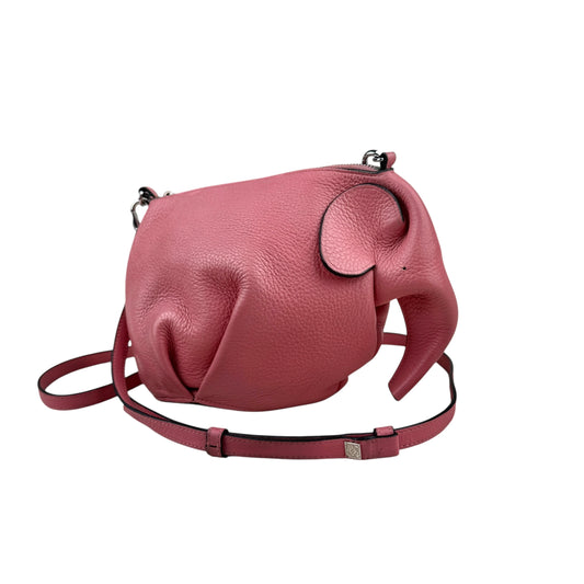 Loewe Mini Elephant Leather Crossbody Bag