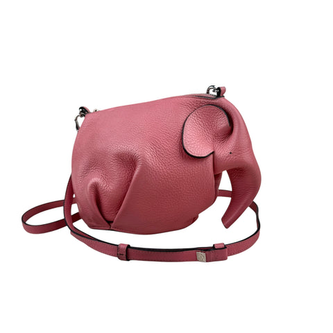 Loewe Mini Elephant Leather Crossbody Bag