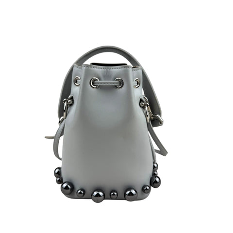 Fendi Mon Tresor Bucket Bag In Grigio Perla