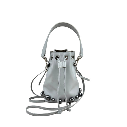 Fendi Mon Tresor Bucket Bag In Grigio Perla