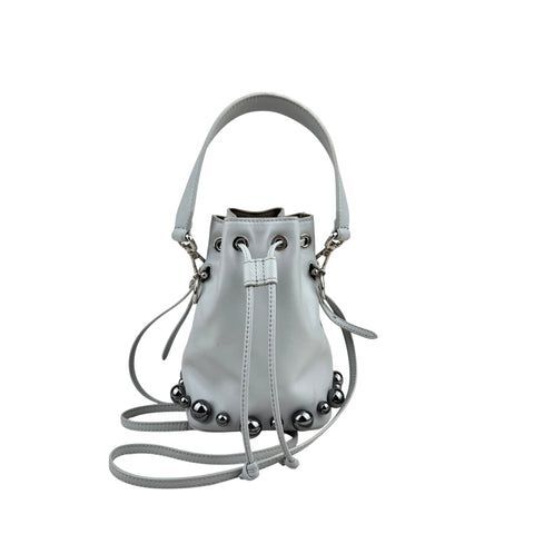 Fendi Mon Tresor Bucket Bag In Grigio Perla