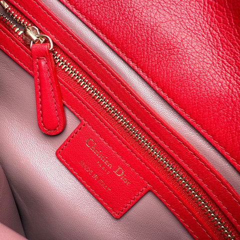 Dior Diorling Shoulder Bag Red