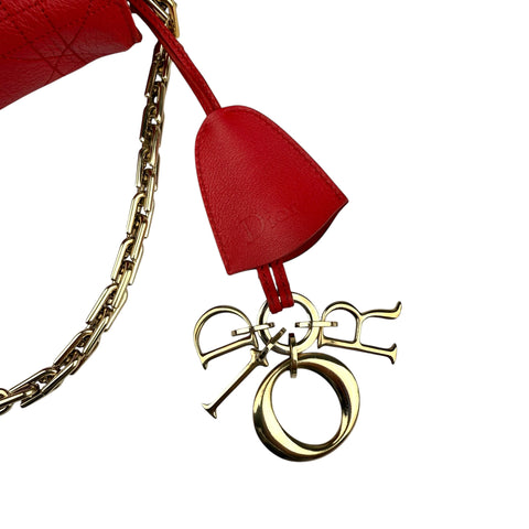 Dior Diorling Shoulder Bag Red