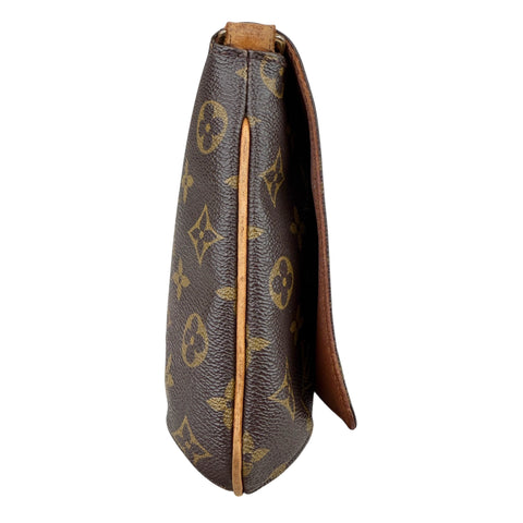 Brown Louis Vuitton Monogram Musette Tango Short Strap Shoulder Bag