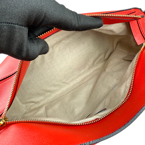 Loewe Medium Puzzle Bag Satchel Red