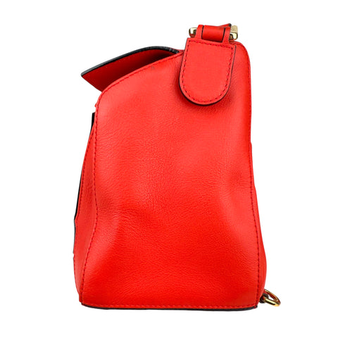 Loewe Medium Puzzle Bag Satchel Red