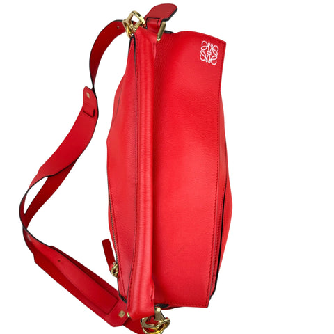 Loewe Medium Puzzle Bag Satchel Red