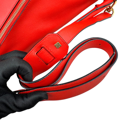 Loewe Medium Puzzle Bag Satchel Red