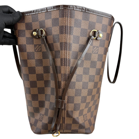 Louis Vuitton Neverfull Tote MM Brown Canvas
