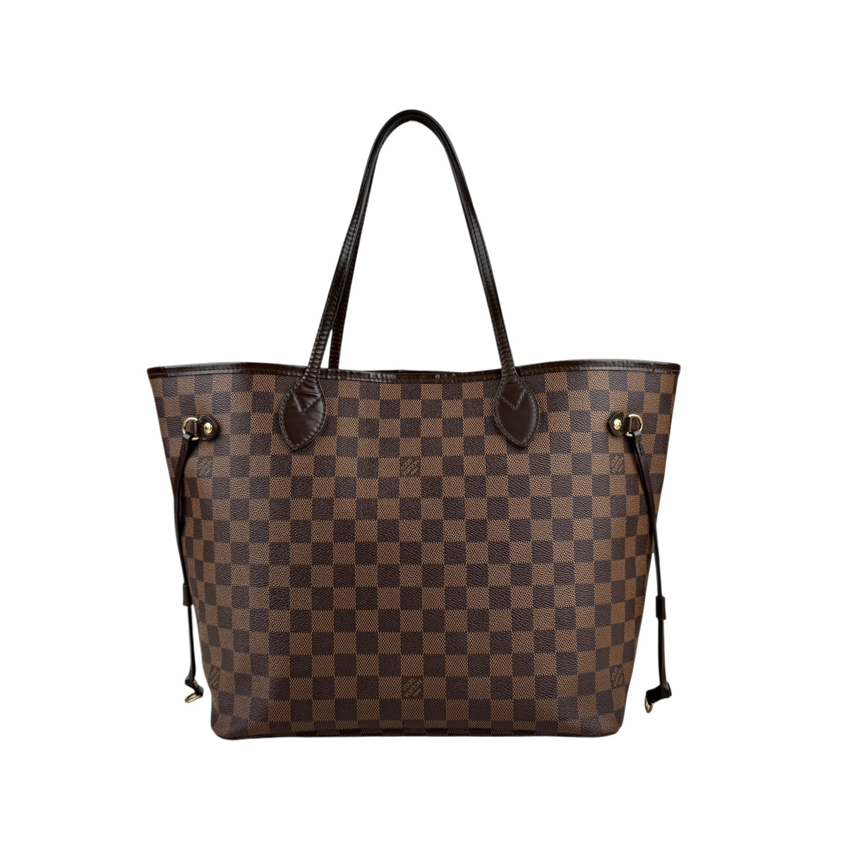 Louis Vuitton Neverfull Tote MM Brown Canvas