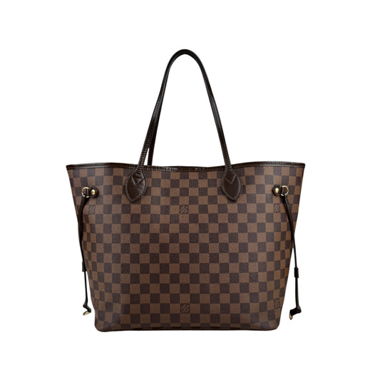 Louis Vuitton Neverfull Tote MM Brown Canvas