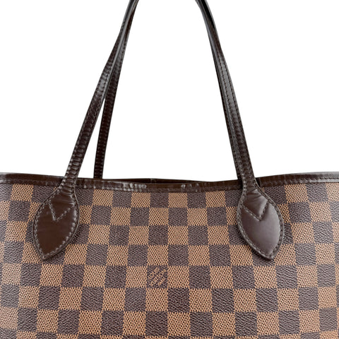 Louis Vuitton Neverfull Tote MM Brown Canvas