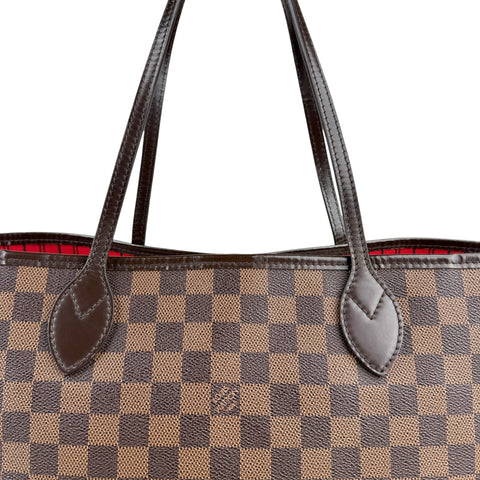 Louis Vuitton Neverfull Tote MM Brown Canvas