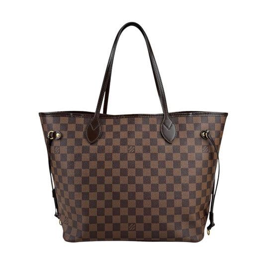 Louis Vuitton Neverfull Tote MM Brown Canvas