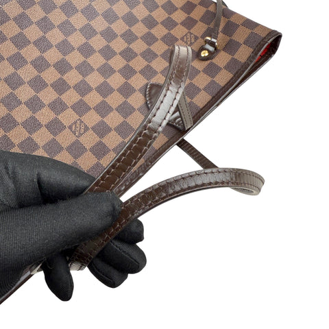 Louis Vuitton Neverfull Tote MM Brown Canvas