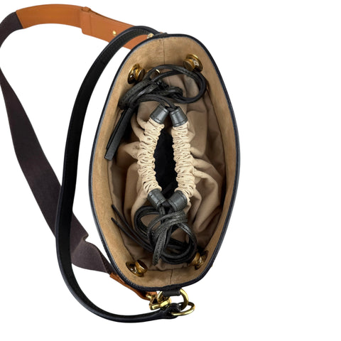 Chloé Roy Bucket Bag Medium Green Leather