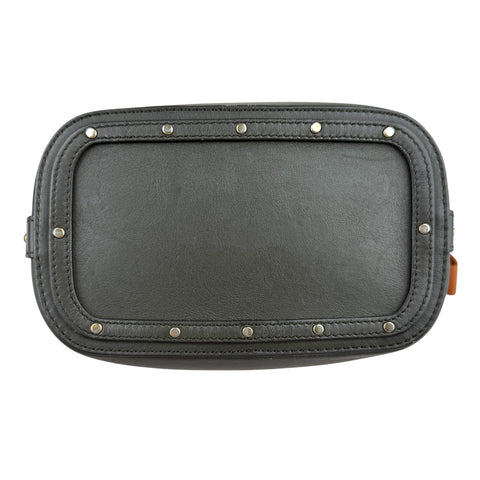 Chloé Roy Bucket Bag Medium Green Leather