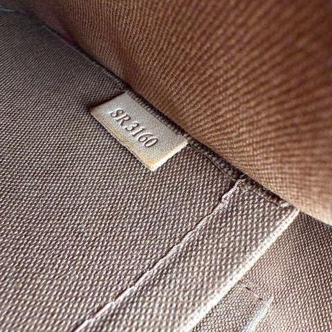 Louis Vuitton Palermo Shoulder Bag PM Brown Canvas