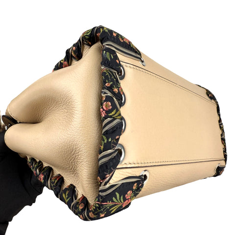 Fendi Peekaboo Mini Handbag Beige