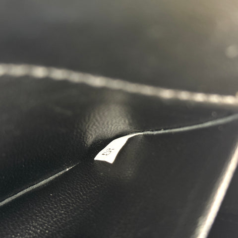 Prada City Calfskin Saffiano Studded Cahier Crossbody Clutch Bag Black