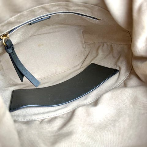 Chloé Roy Bucket Bag Medium Green Leather