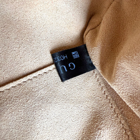 Gucci Padlock Small GG Shoulder Bag Beige