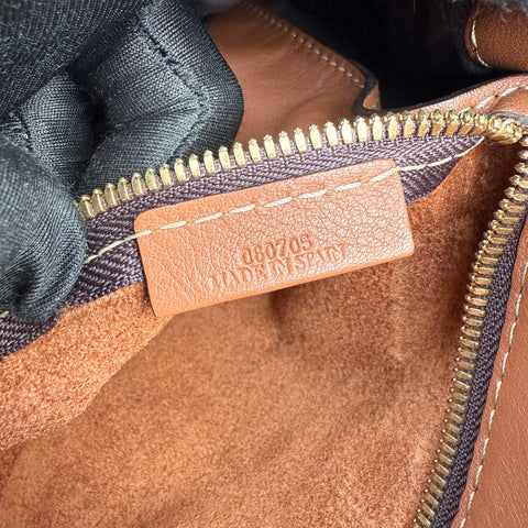 Loewe Brown Leather Shoulder Bag