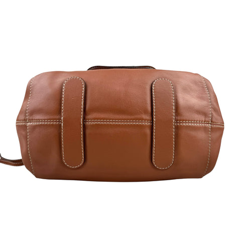Loewe Brown Leather Shoulder Bag