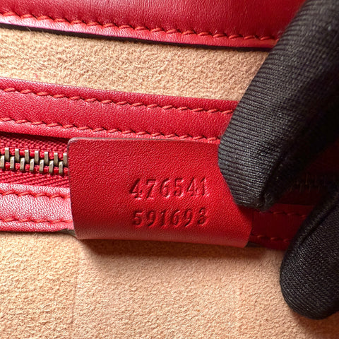 Gucci GG Queen Margaret Leather Top Handle Bag