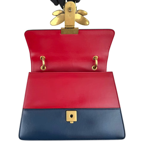 Gucci GG Queen Margaret Leather Top Handle Bag