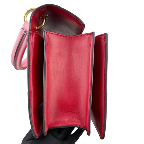 Gucci GG Queen Margaret Leather Top Handle Bag