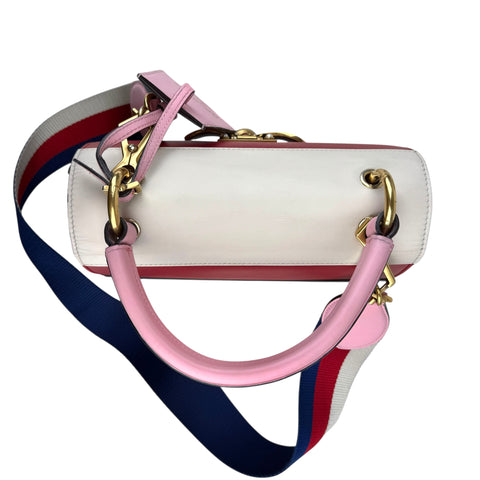 Gucci GG Queen Margaret Leather Top Handle Bag