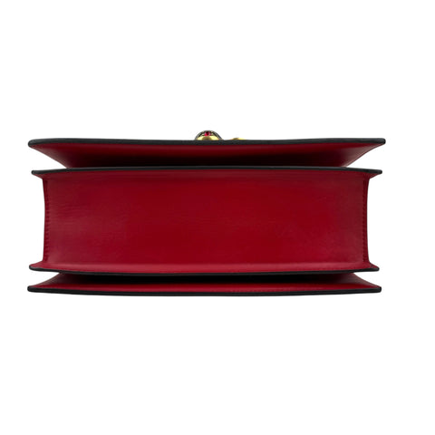 Gucci GG Queen Margaret Leather Top Handle Bag